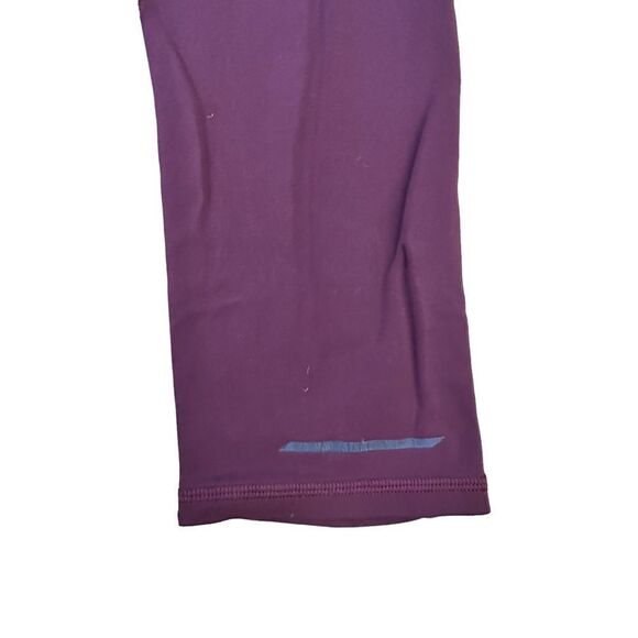 Athleta ~ Burgundy Leggings ~ size Small ~ Midrise - Picture 6 of 12